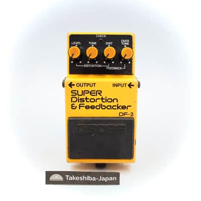 Boss DF-2 SUPER Distortion & Feedbacker 1984 Made in Japan Guitar Effect Pedal 471200 image 1