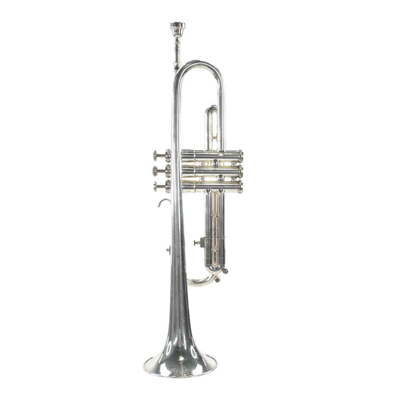 Getzen 300 Series Bb Trumpet Silver-Plated image 1