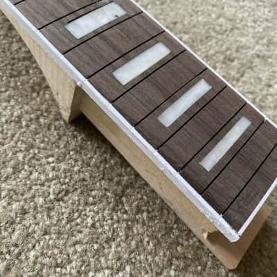 DIY Maple Wood Guitar Neck, Rosewood Fingerboard image 12