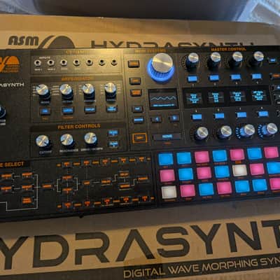 ASM Hydrasynth Desktop Polyphonic Synthesizer 2020 - Black image 7