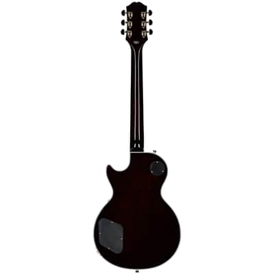 Epiphone Exclusive Les Paul Custom Figured Electric Guitar, Root Beer, with Gig Bag image 6