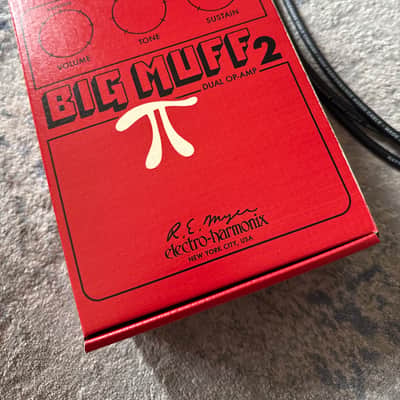 Electro-Harmonix / JHS Big Muff 2 Dual Op-Amp Fuzz 2025 - Red image 2