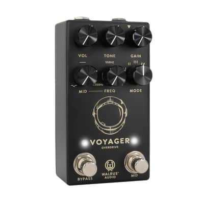 Walrus Audio Voyager MKII Pre-Amp Overdrive Pedal, Black image 5