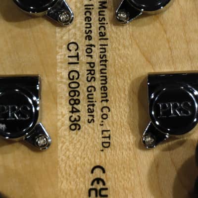 PRS SE Custom 24 Burled Ash Limited Edition 2025 - Lake Blue w/Gig Bag image 5
