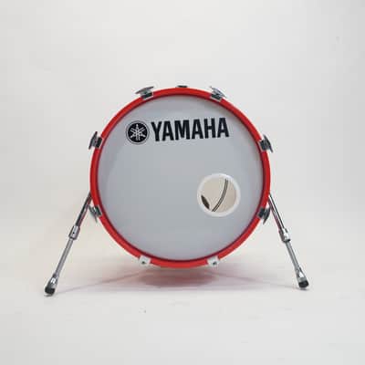 YAMAHA 9000 RECORDING CUSTOM HOT RED 18x14 BASS DRUM image 2
