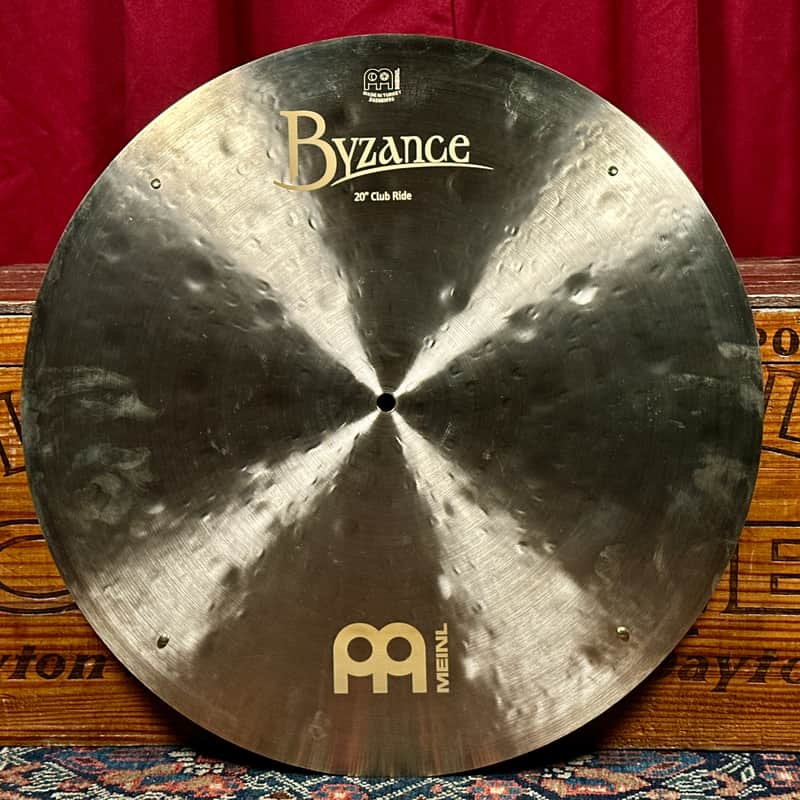 20" Meinl Byzance Jazz Club Ride Cymbal 2210g *Video* image 1