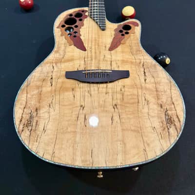 Ovation CE44P Celebrity Elite Plus 2010s - Spalted Maple image 1