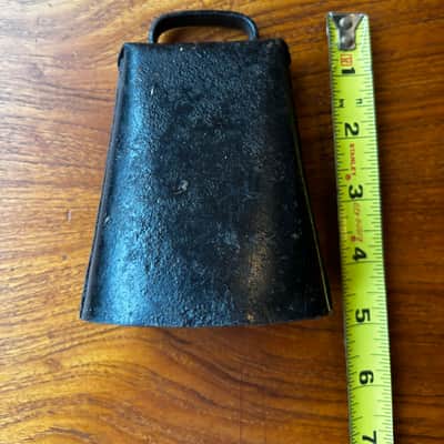 Vintage 1900s 4" Steel Cowbell Unmarked - See Video! image 6