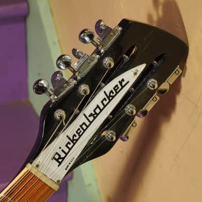 1989 Rickenbacker 370/12RM Roger McGuinn Semihollow Electric 12-String Guitar (VIDEO! Fresh Work, Ready to Go, w/Pedal) image 3