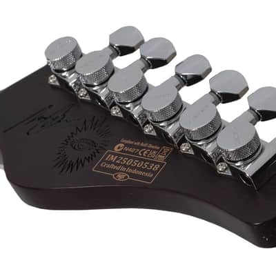 Schecter Nick Johnston Traditional HSS 10th Anniversary LH Atomic Saffron image 15