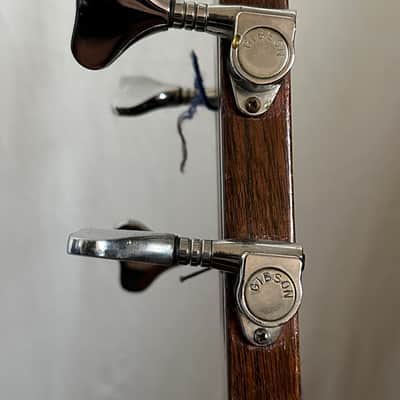 Gibson EBO Fretless Bass Guitar 1969 - 73 Natural Mahogany image 8