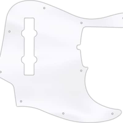 WD Custom Pickguard For Fender 2019 5 String American Ultra Jazz Bass V #45 Clear Acrylic