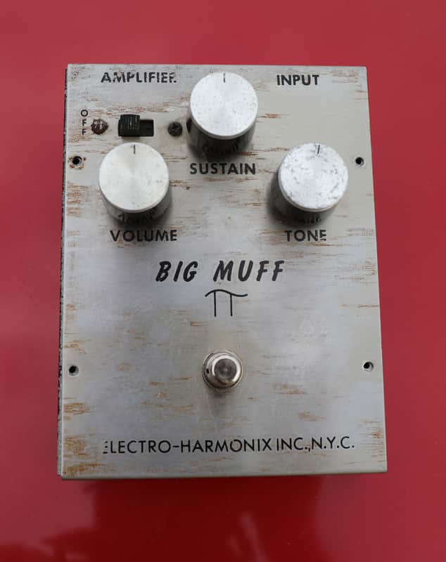 Electro-Harmonix Big Muff Pi V1, Triangle 1966 pots - Silver image 1