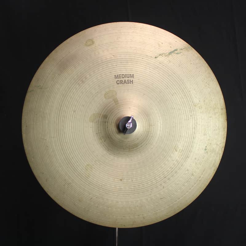 Vintage Zildjian 18" 1970's Hollow Logo A Medium Crash - 1654g (video demo) image 1