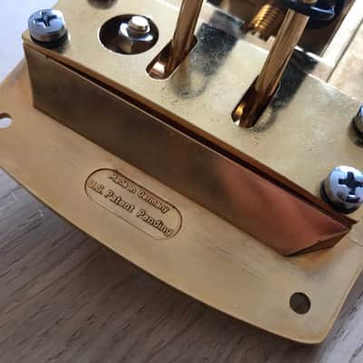 Vintage 1980’s The Gibson Master Tune Vibrola Schaller STMG Vibrato Tremolo Custom Gold Designer Series, Explorer, Firebird, SG, Flying V image 5