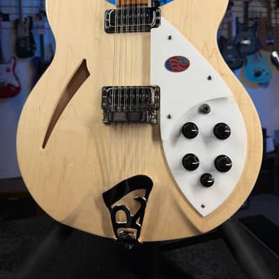 Rickenbacker 330/12 Mapleglo Semi-Hollow Electric Guitar, with Ric Case, 790 image 1