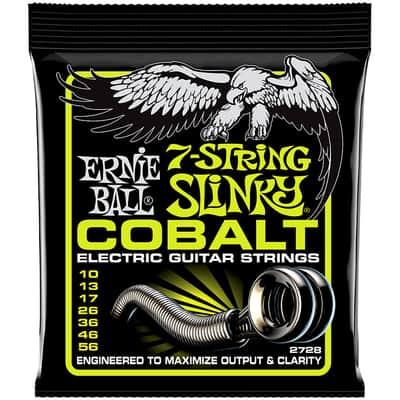 Ernie Ball Slinky Cobalt 7-String, Regular 10-56 image 1