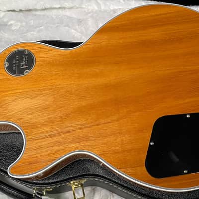 NEW! Gibson Dealer Select Custom Shop Les Paul Custom AAA Figured Flame Top - Transparent Red / Natural Back - Authorized Dealer - WOW! 9.5 lbs - G07455 image 12