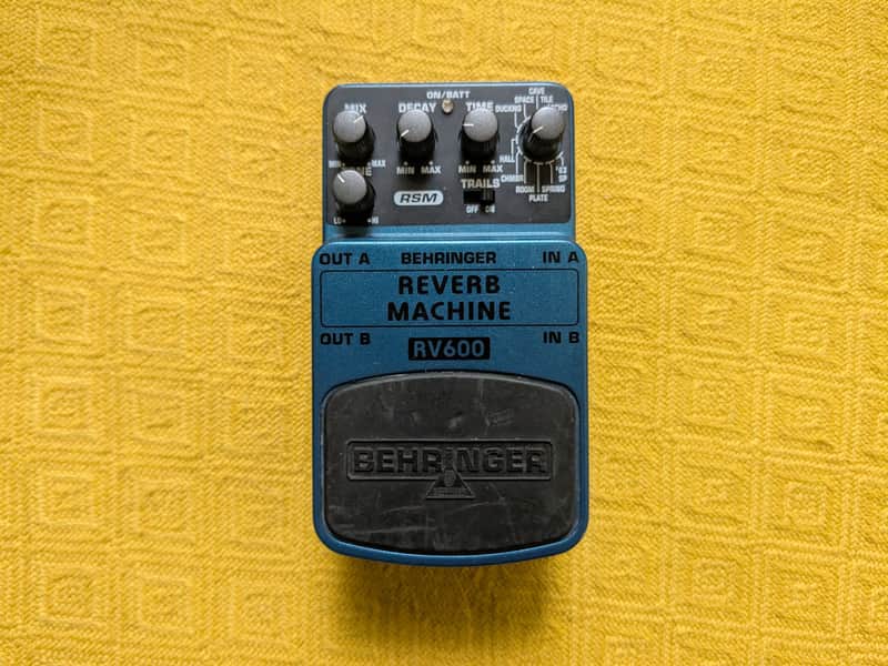 Behringer RV600 Reverb Machine Pedal 2010s - Standard image 1