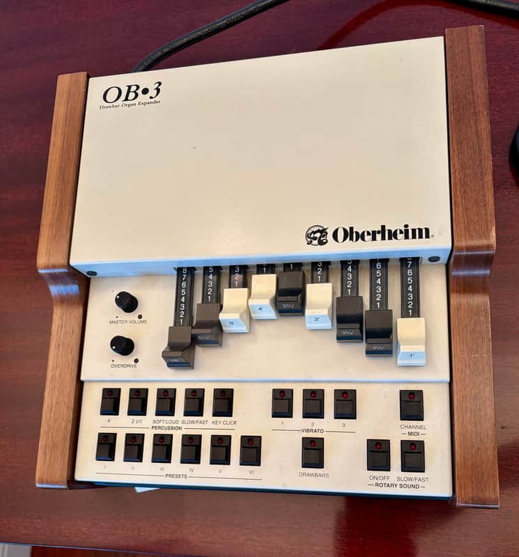 Oberheim OB-3 Drawbar Organ Expander Module image 1