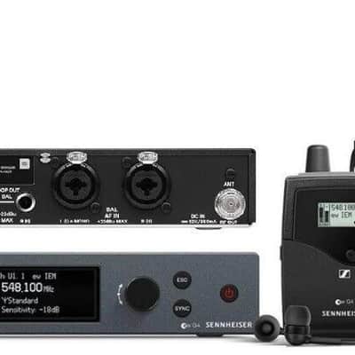 Sennheiser EW IEM G4-A1 Wireless In-Ear Monitoring System - Band A1: 470 to 516 MHz (EWIEMG4-A1) image 1