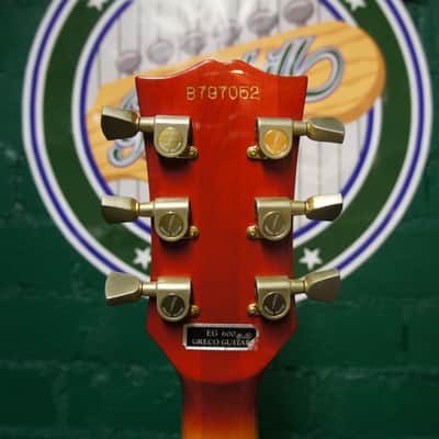 Greco EG-600 1979 Cherry Sunburst Ace Frehley Japan Vintage image 11