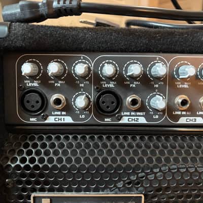 Laney Audiohub Combo AH150 150-Watt 1x12" 5-Channel Keyboard Amp / Mixer 2010s - Black image 3