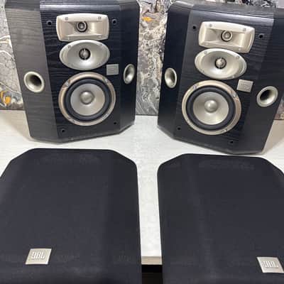 JBL L810 Studio L Series Black Bookshelf speakers Rare Home theater Left Right image 2