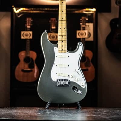 1990 Partscaster Stratocaster Fender Strat Plus Body / Noname maple neck pewter image 2
