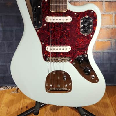 Squier Classic Vibe '70s Jaguar Sonic Blue New Strings & Set Up 6/10/25 image 5