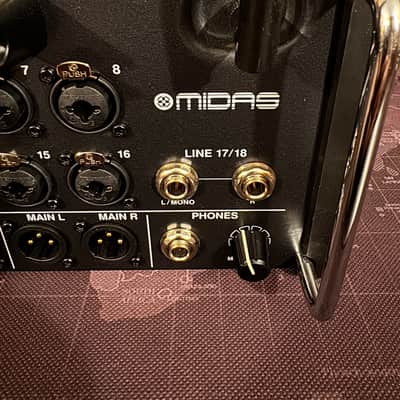 Midas MR18 18-Input Digital iOS/Android Tablet Mixer - Black image 3