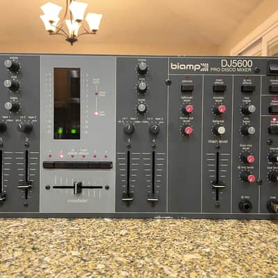 BIAMP DJ5600 STEREO CLUB DJ PRO DISCO MIXER DJ 5600 MADE IN USA 19” RACKMOUNT image 4