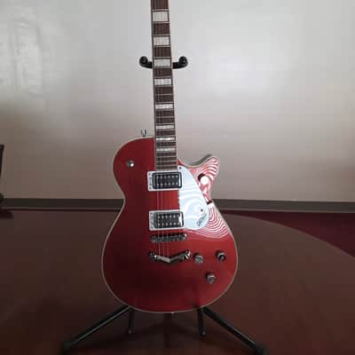 Gretsch G5220 Electromatic Jet BT with V-Stoptail 2020 - Present - Firestick Red image 1