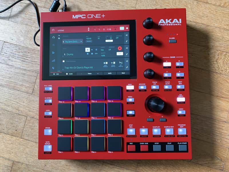 Akai MPC One + Standalone MIDI Sequencer 2023 - Present - Red image 1