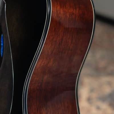 Yamaha TAG1E TransAcoustic Acoustic/Electric Guitar - Translucent Black with Gig Bag image 11