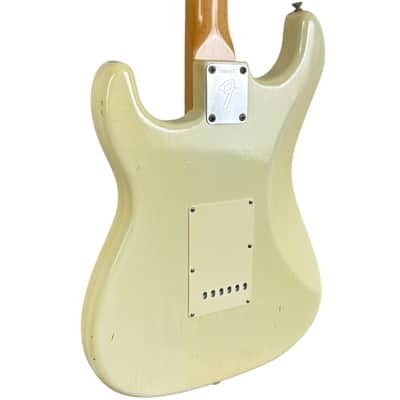Fender Custom Shop 1969 Stratocaster NOS 2001 - Olympic White image 5