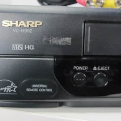 Sharp VC-H992 Hi-Fi Stereo VCR w Remote (S-VHS Compatible) image 4