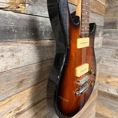 Peavey Firenza USA Sunburst Mahogany Electric Guitar image 7