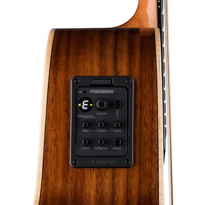 Luna Vista Eagle Tropical Wood Acoustic / Electric w/Case image 6