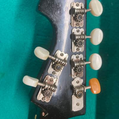 Teisco Del Ray ET-200 Sunburst Two Pickup + Tremolo WITH CASE OHSC Japan 1960s Original Vintage image 7