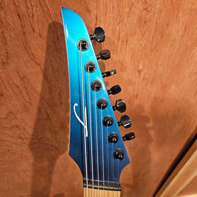 Legator Ninja N7FS Multiscale 7-String Guitar, Maple Fretboard, Lunar Eclipse image 4