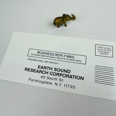 Earth Sound Research Reply Card (c. 1972–1974) image 2