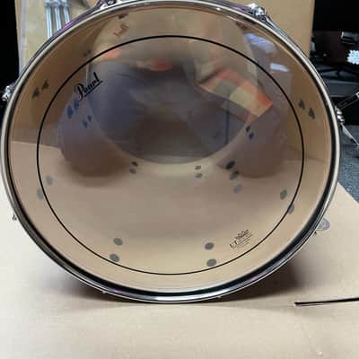 Pearl Masters Maple Complete 16"x16" Floor Tom W/ Super Hoop - Red Burst Stripe SN: 211144 image 5