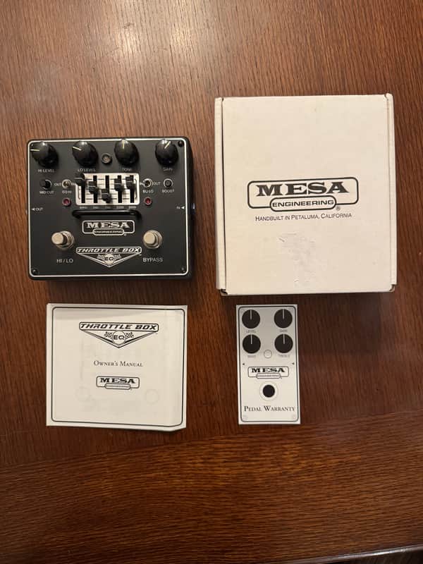 Mesa Boogie Throttle Box EQ | Reverb