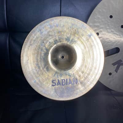 Sabian Cymbal Pack 13” Studio Crash + 16” Stage Crash Cracked Preowned image 4