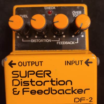 Boss DF-2 Super Distortion & Feedbacker 1984 (Made in Japan) Rare Pre-Lawsuit Name image 1