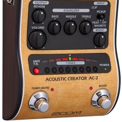 Zoom AC-2 Acoustic Creator Enhanced Direct Box image 2