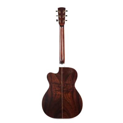 Huss & Dalton OM-C Thermo-Cured Red Spruce and Indian Rosewood Acoustic Used image 3
