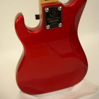 Samick by Greg Bennett Corsair MCR-1 Mini Bass Guitar, Metallic Red image 11
