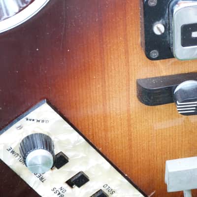 Hofner beatle bass 500/1 left hand right hand  1969 sunburst image 8